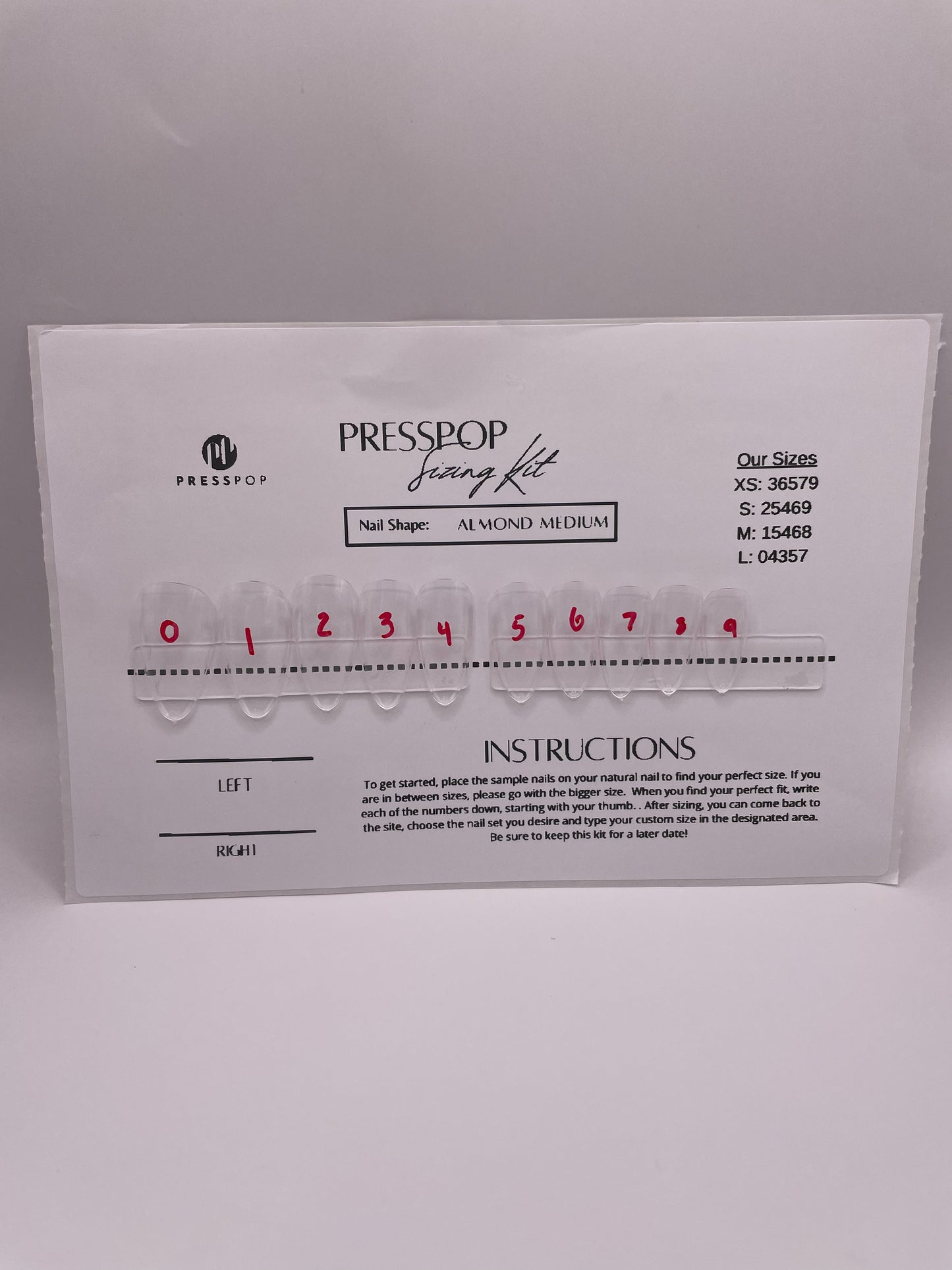 Sizing Kits